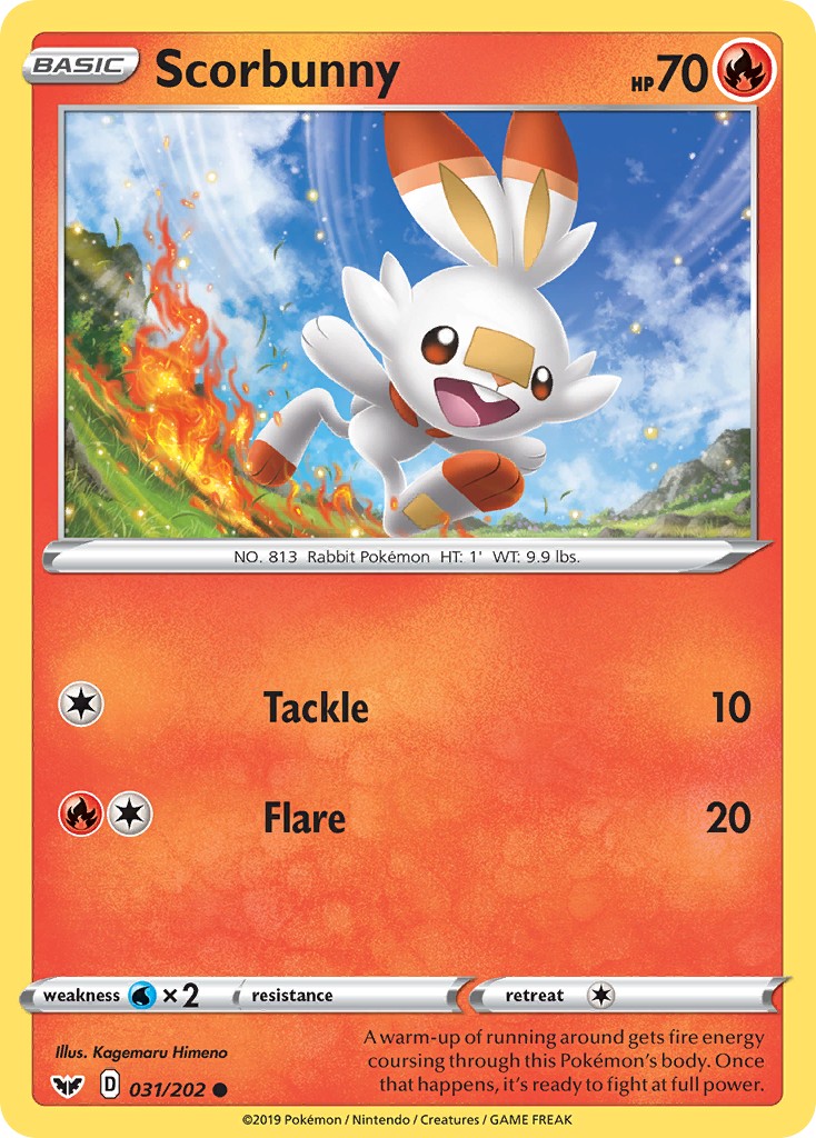 2020 Pokémon Sword & Shield 2020 Pokémon Sword & Shield #31 trading card