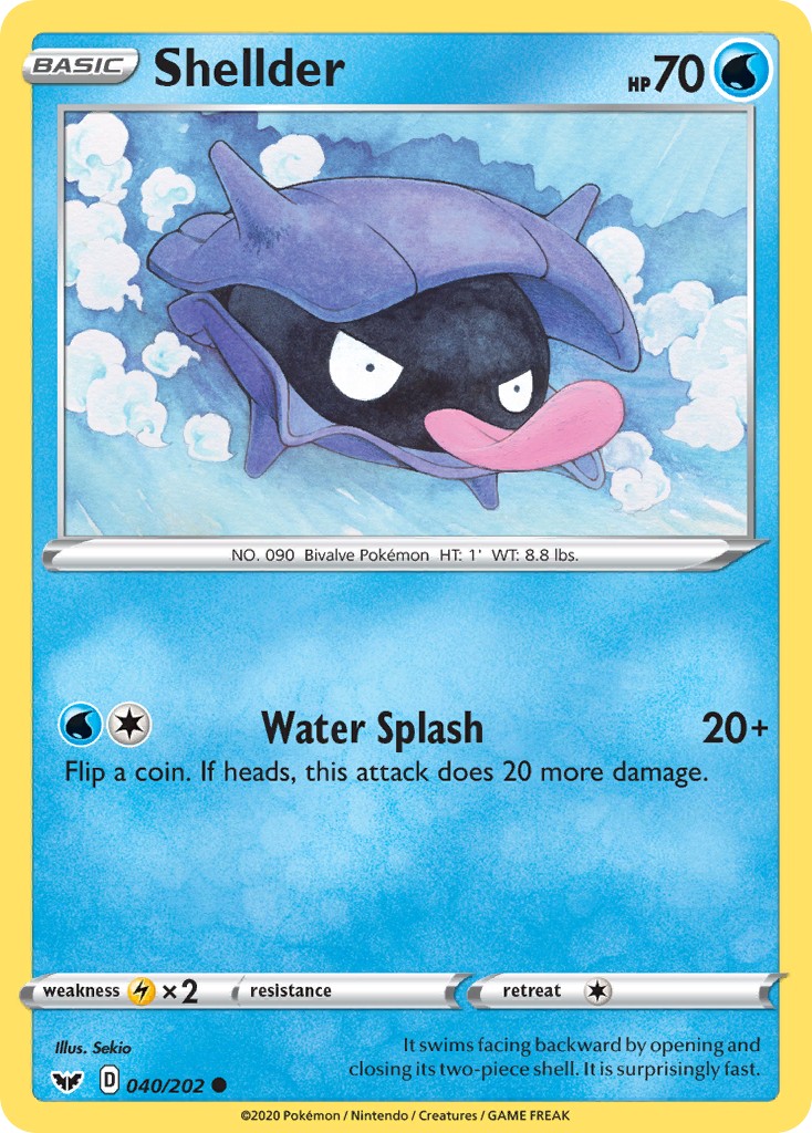 2020 Pokémon Sword & Shield 2020 Pokémon Sword & Shield #40 trading card