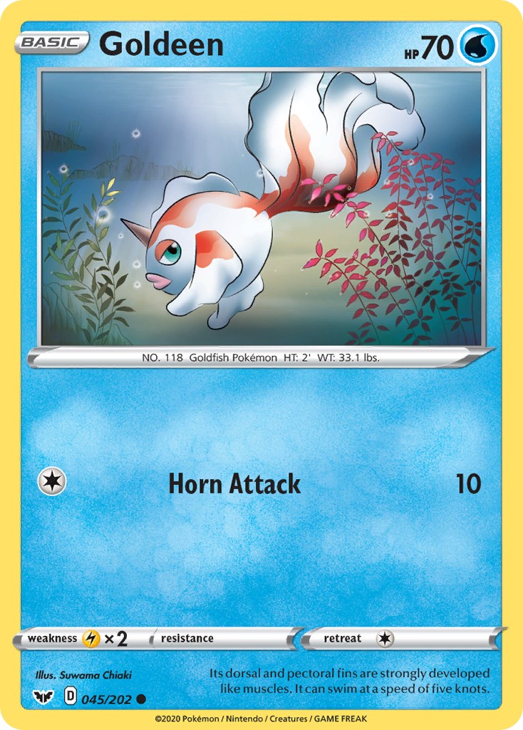 2020 Pokémon Sword & Shield 2020 Pokémon Sword & Shield #45 trading card