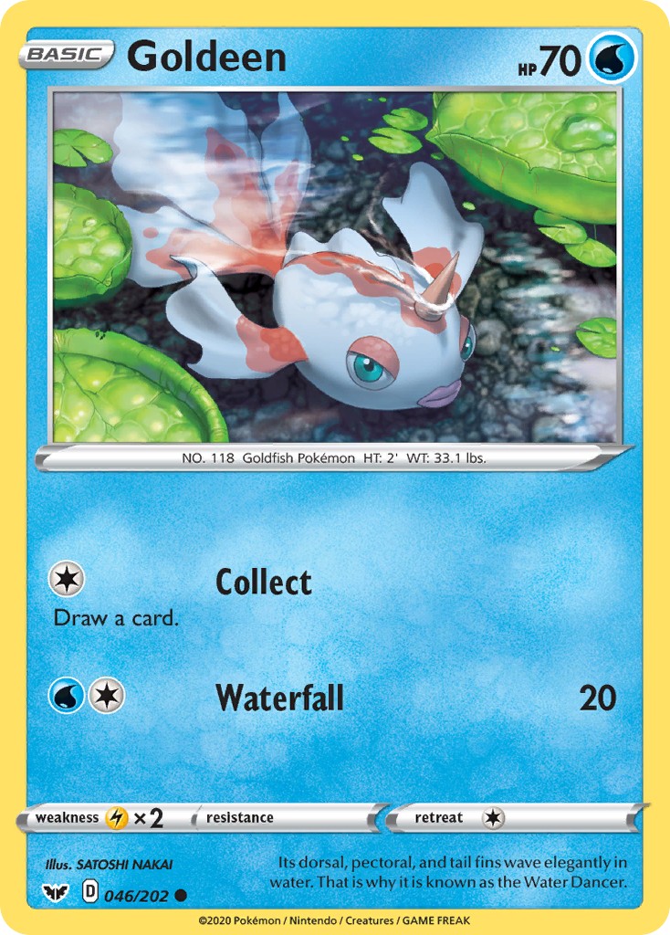 2020 Pokémon Sword & Shield 2020 Pokémon Sword & Shield #46 trading card