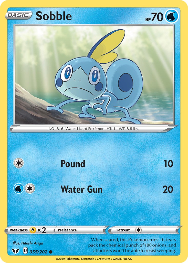 2020 Pokémon Sword & Shield 2020 Pokémon Sword & Shield #55 trading card