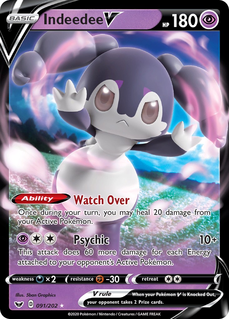 2020 Pokémon Sword & Shield 2020 Pokémon Sword & Shield #91 trading card