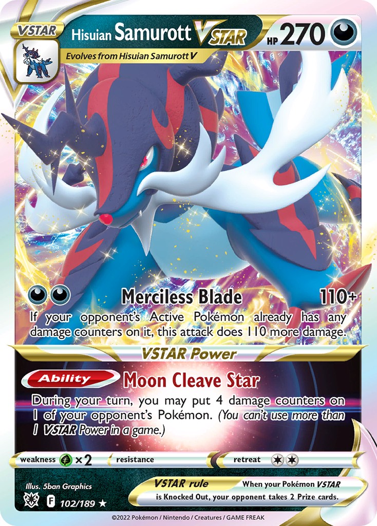 2022 Pokémon Astral Radiance 2022 Pokémon Astral Radiance #102 trading card