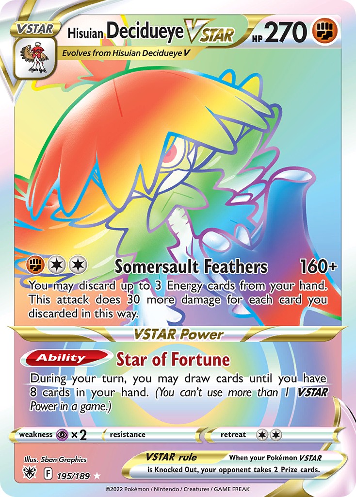 2022 Pokémon Astral Radiance 2022 Pokémon Astral Radiance #195 trading card
