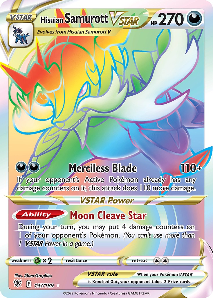 2022 Pokémon Astral Radiance 2022 Pokémon Astral Radiance #197 trading card