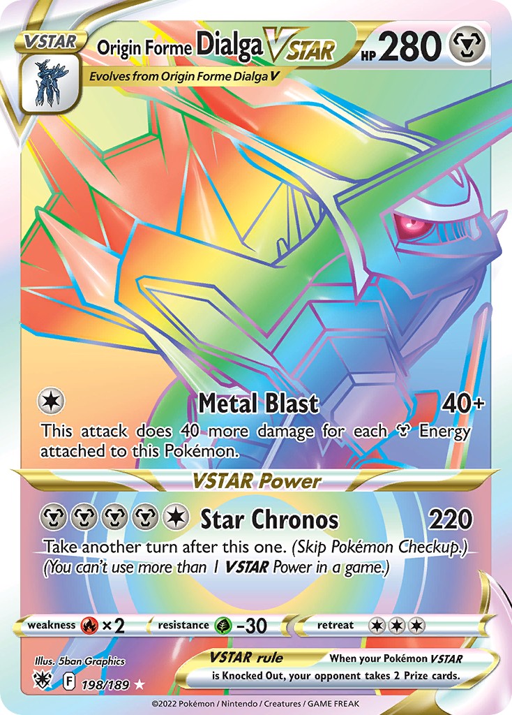 2022 Pokémon Astral Radiance 2022 Pokémon Astral Radiance #198 trading card