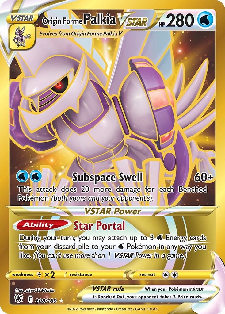 2022 Pokémon Astral Radiance 2022 Pokémon Astral Radiance #208 trading card
