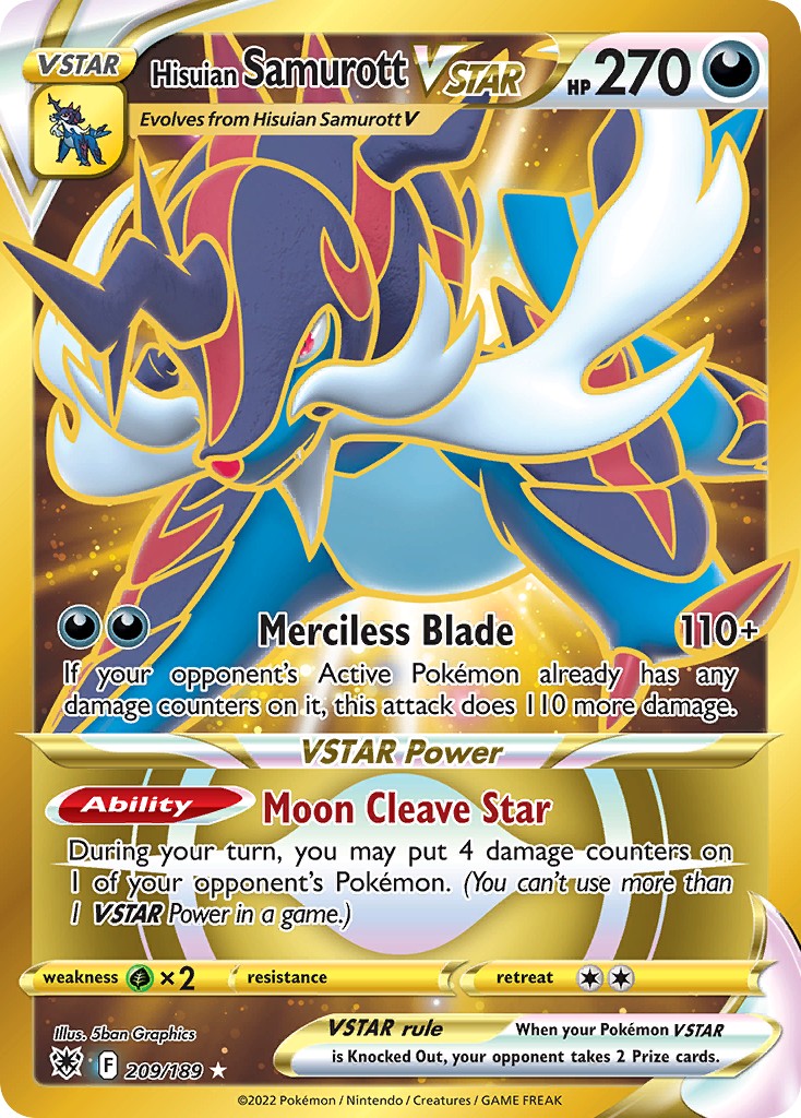 2022 Pokémon Astral Radiance 2022 Pokémon Astral Radiance #209 trading card