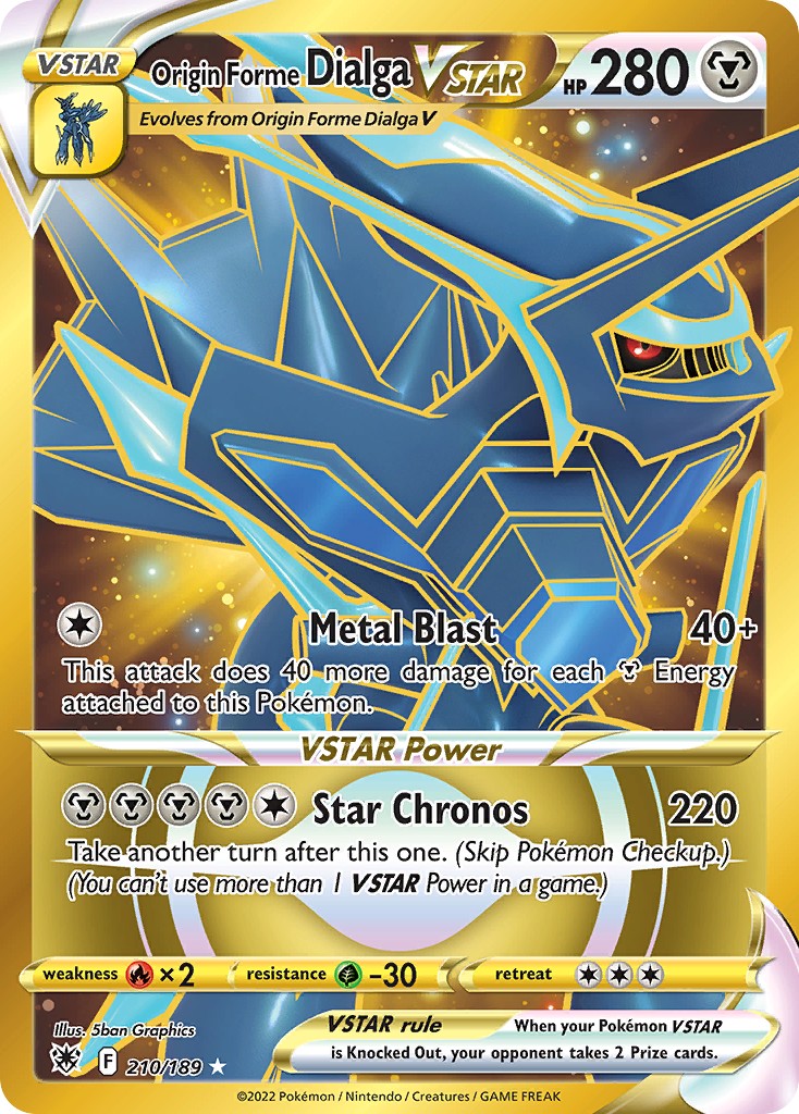 2022 Pokémon Astral Radiance 2022 Pokémon Astral Radiance #210 trading card