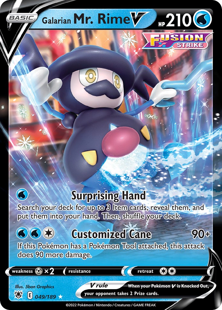 Galarian Mr. Rime V - Image 1