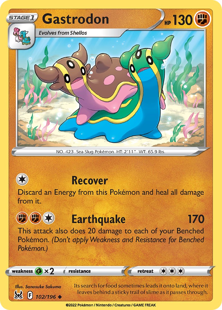 2022 Pokémon Lost Origin 2022 Pokémon Lost Origin #102 trading card