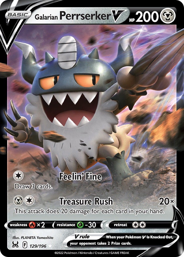 2022 Pokémon Lost Origin 2022 Pokémon Lost Origin #129 trading card