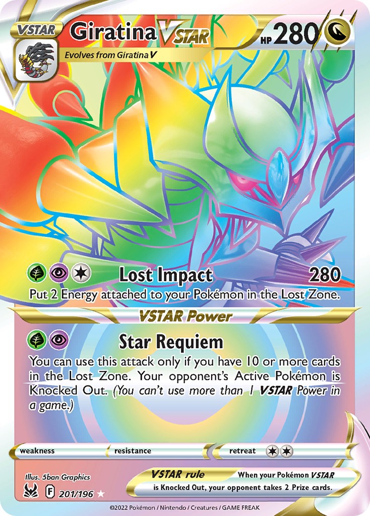 2022 Pokémon Lost Origin 2022 Pokémon Lost Origin #201 trading card