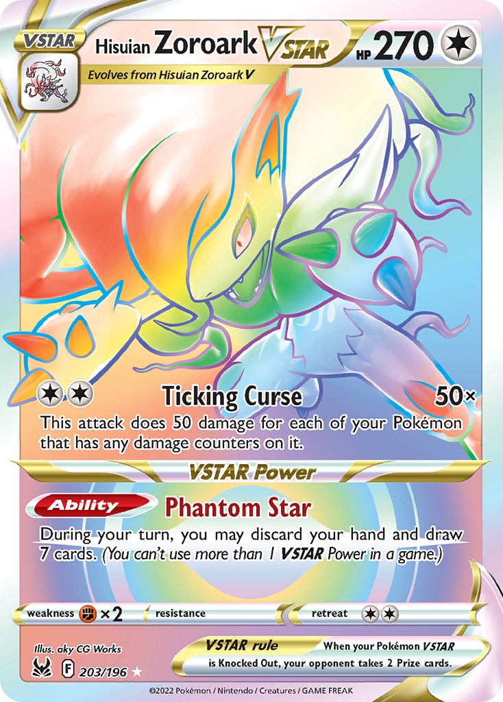 2022 Pokémon Lost Origin 2022 Pokémon Lost Origin #203 trading card