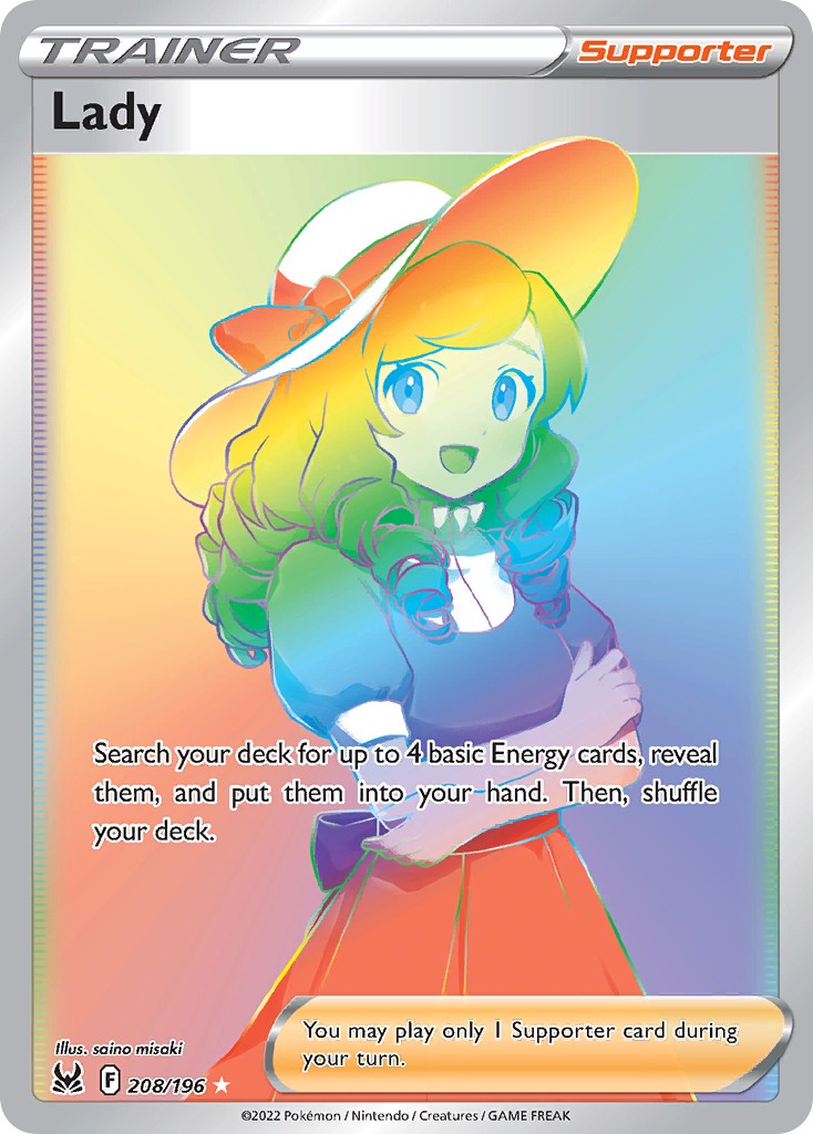 2022 Pokémon Lost Origin 2022 Pokémon Lost Origin #208 trading card