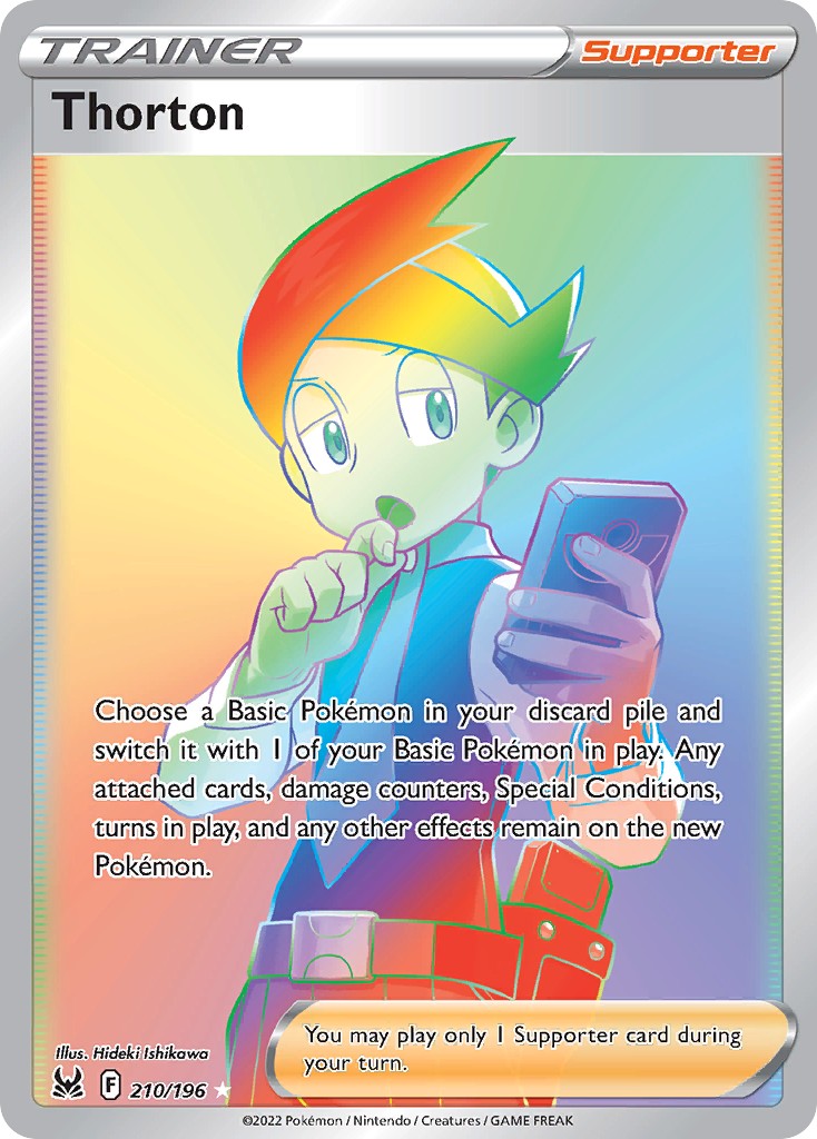 2022 Pokémon Lost Origin 2022 Pokémon Lost Origin #210 trading card