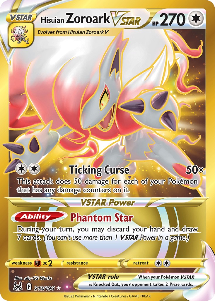 2022 Pokémon Lost Origin 2022 Pokémon Lost Origin #213 trading card