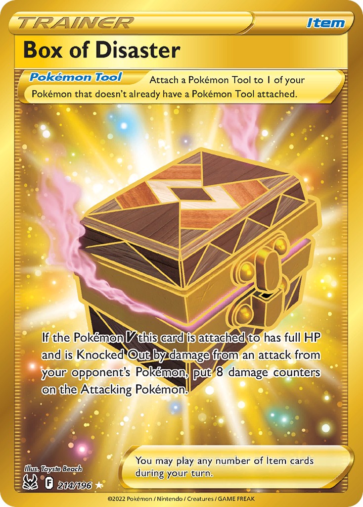 2022 Pokémon Lost Origin 2022 Pokémon Lost Origin #214 trading card