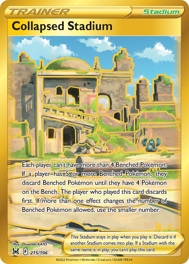 2022 Pokémon Lost Origin 2022 Pokémon Lost Origin #215 trading card