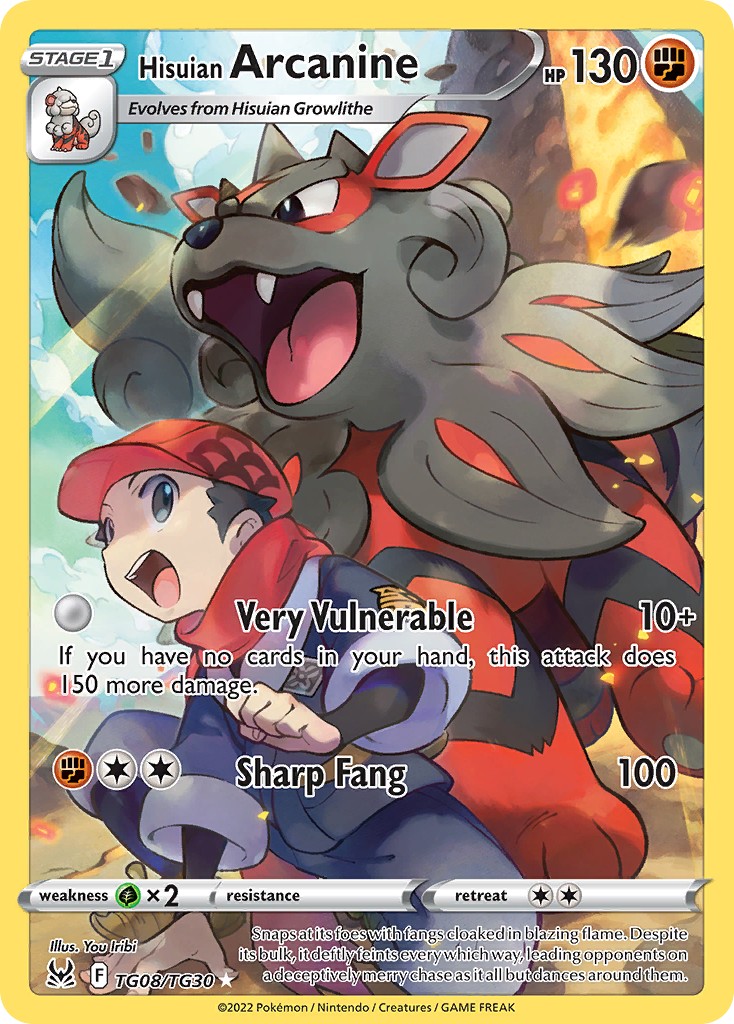 2022 Pokémon Lost Origin 2022 Pokémon Lost Origin #TG08 trading card