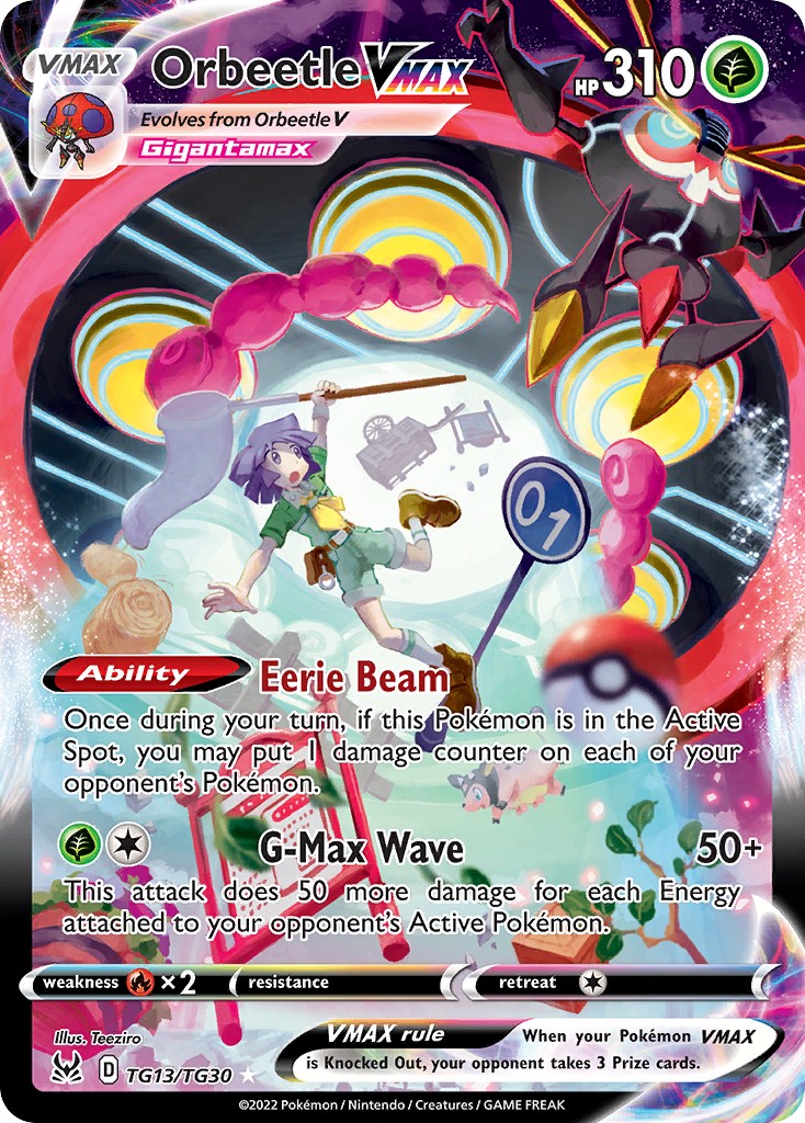 2022 Pokémon Lost Origin 2022 Pokémon Lost Origin #TG13 trading card