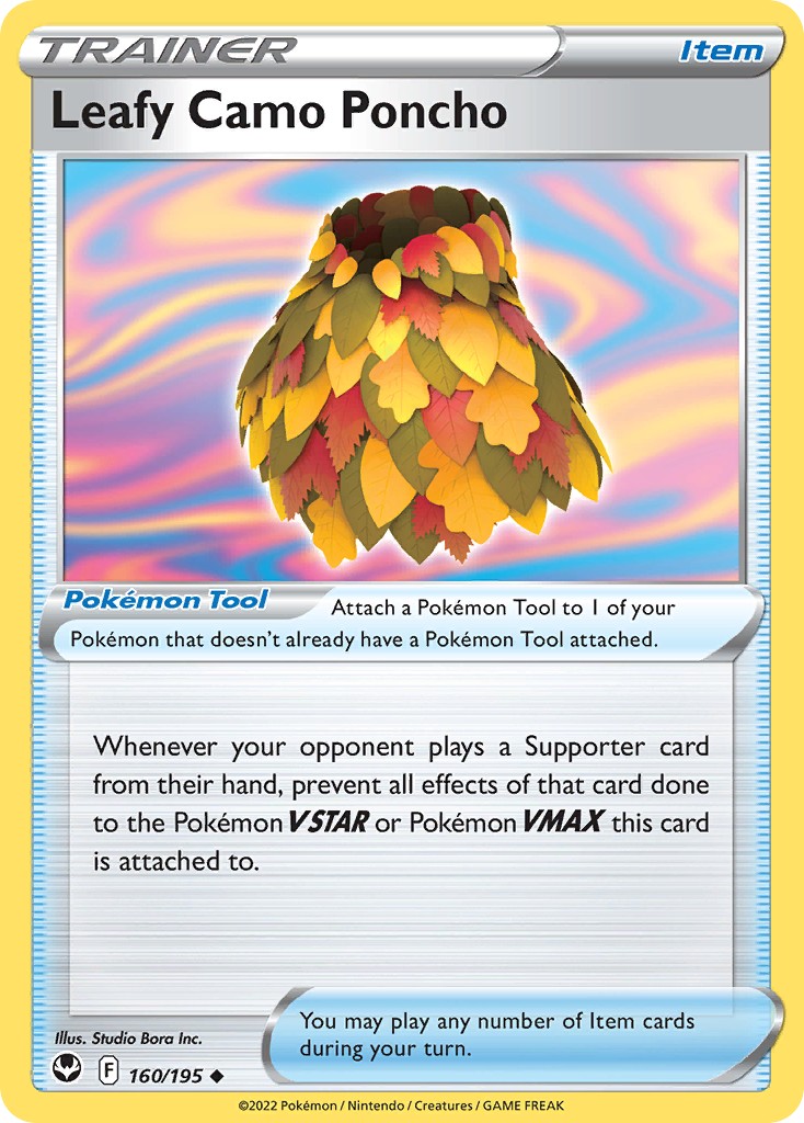 Leafy Camo Poncho - Image 1