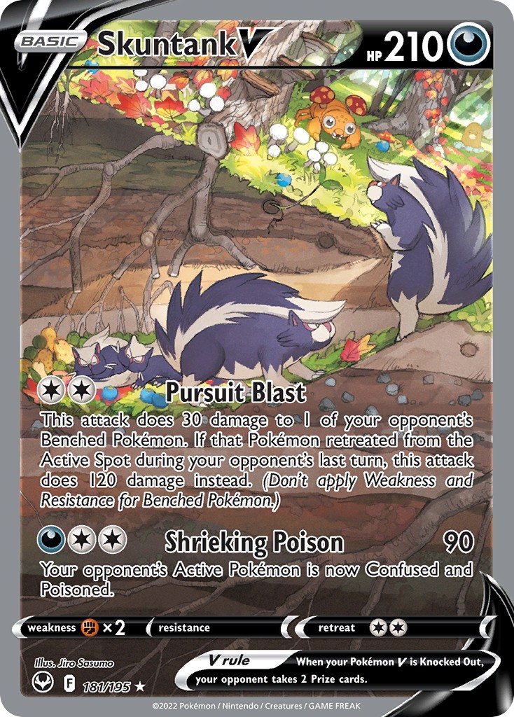 2022 Pokémon Silver Tempest 2022 Pokémon Silver Tempest #181 trading card