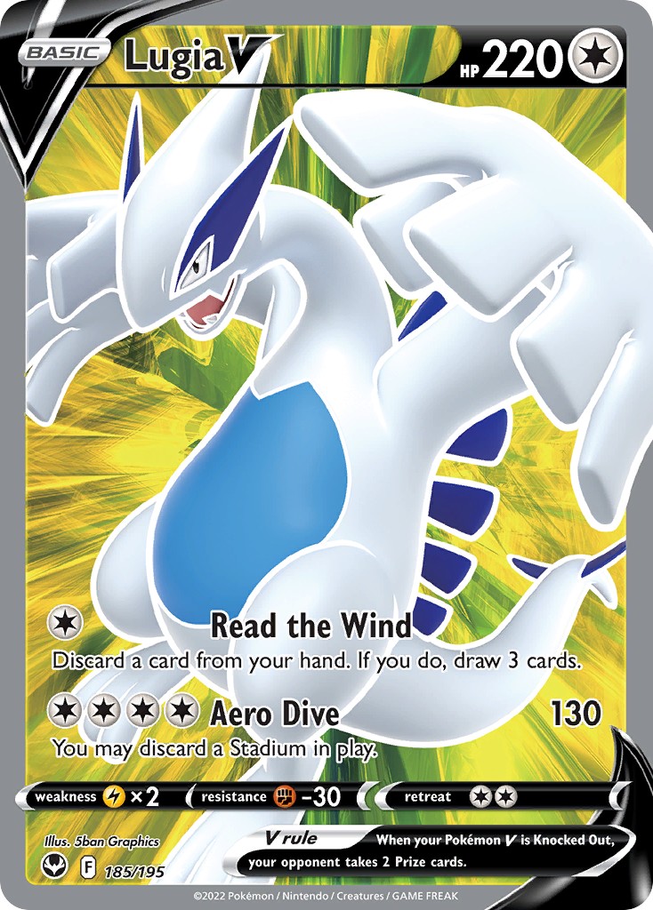 2022 Pokémon Silver Tempest 2022 Pokémon Silver Tempest #185 trading card