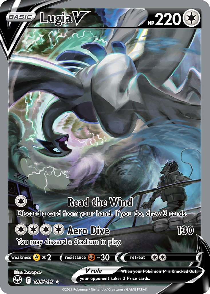 2022 Pokémon Silver Tempest 2022 Pokémon Silver Tempest #186 trading card