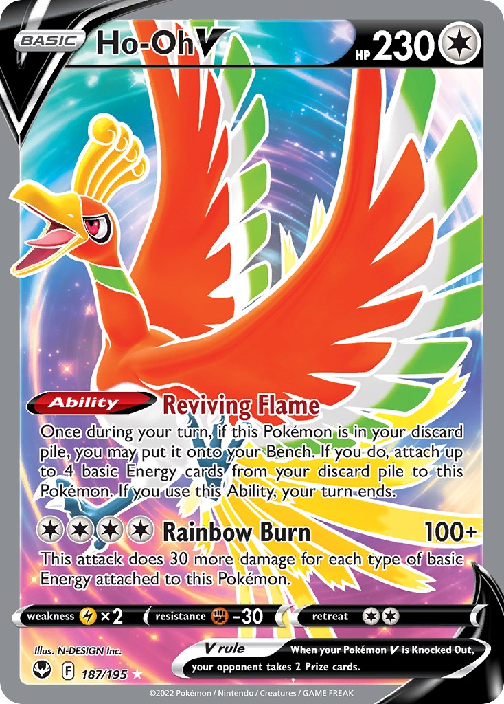 2022 Pokémon Silver Tempest 2022 Pokémon Silver Tempest #187 trading card