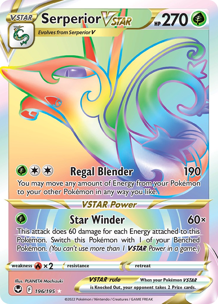 2022 Pokémon Silver Tempest 2022 Pokémon Silver Tempest #196 trading card