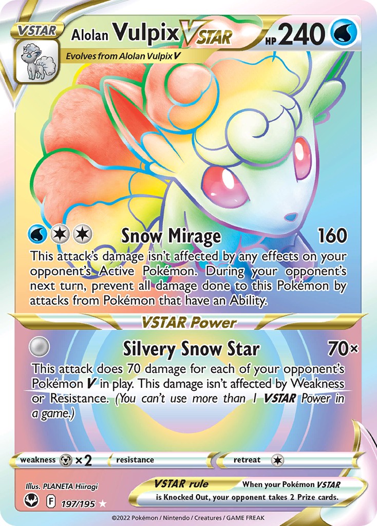 2022 Pokémon Silver Tempest 2022 Pokémon Silver Tempest #197 trading card