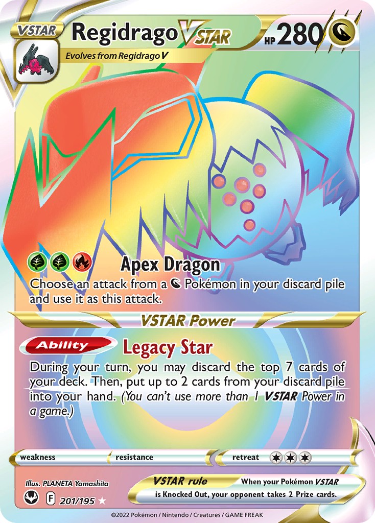 2022 Pokémon Silver Tempest 2022 Pokémon Silver Tempest #201 trading card