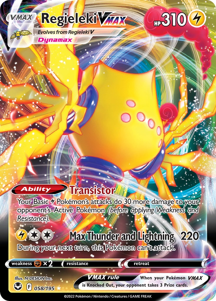 2022 Pokémon Silver Tempest 2022 Pokémon Silver Tempest #58 trading card