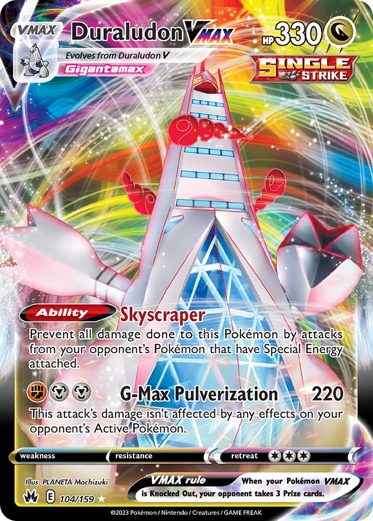 2023 Pokémon Crown Zenith 2023 Pokémon Crown Zenith #104 trading card