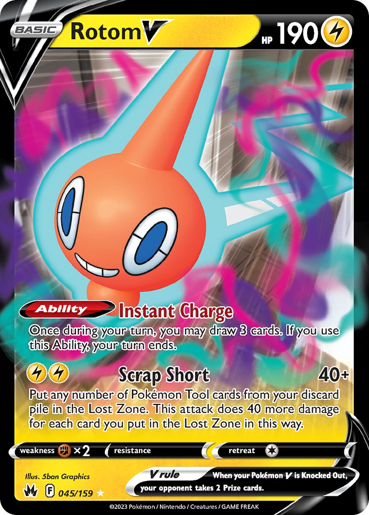 2023 Pokémon Crown Zenith 2023 Pokémon Crown Zenith #45 trading card