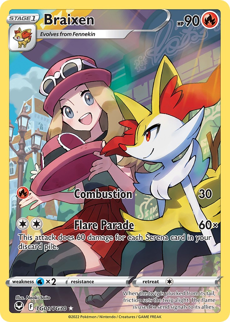 2022 Pokémon Silver Tempest 2022 Pokémon Silver Tempest #TG01 trading card