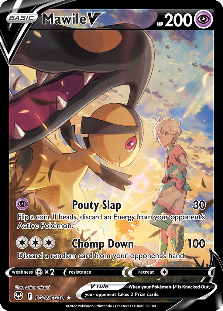 2022 Pokémon Silver Tempest 2022 Pokémon Silver Tempest #TG17 trading card
