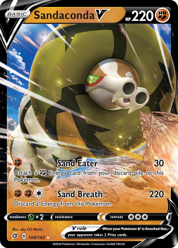 2020 Pokémon Rebel Clash 2020 Pokémon Rebel Clash #108 trading card