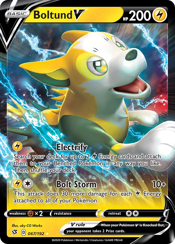 2020 Pokémon Rebel Clash 2020 Pokémon Rebel Clash #67 trading card