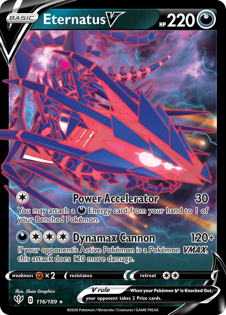 2020 Pokémon Darkness Ablaze 2020 Pokémon Darkness Ablaze #116 trading card