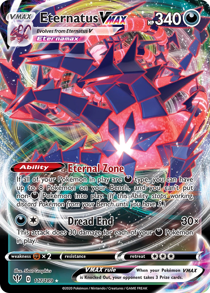 2020 Pokémon Darkness Ablaze 2020 Pokémon Darkness Ablaze #117 trading card