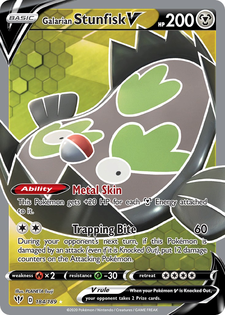 Galarian Stunfisk V - Image 1