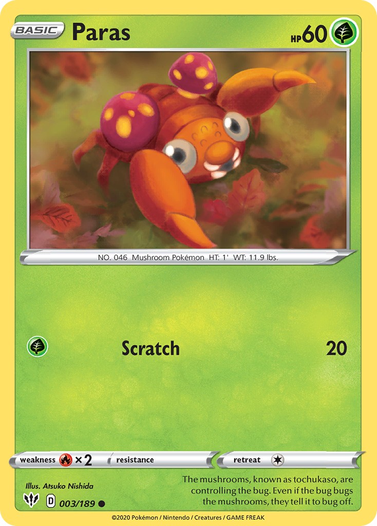 2020 Pokémon Darkness Ablaze 2020 Pokémon Darkness Ablaze #3 trading card