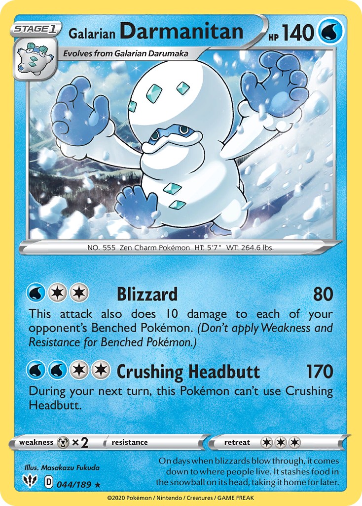 2020 Pokémon Darkness Ablaze 2020 Pokémon Darkness Ablaze #44 trading card