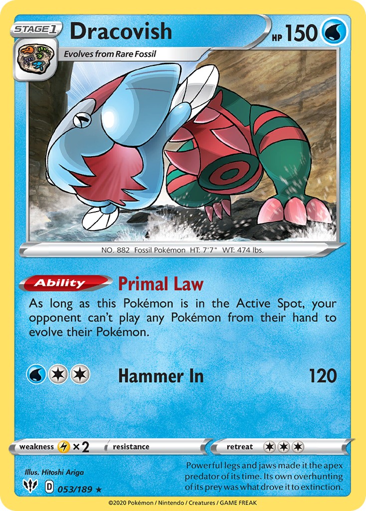 2020 Pokémon Darkness Ablaze 2020 Pokémon Darkness Ablaze #53 trading card