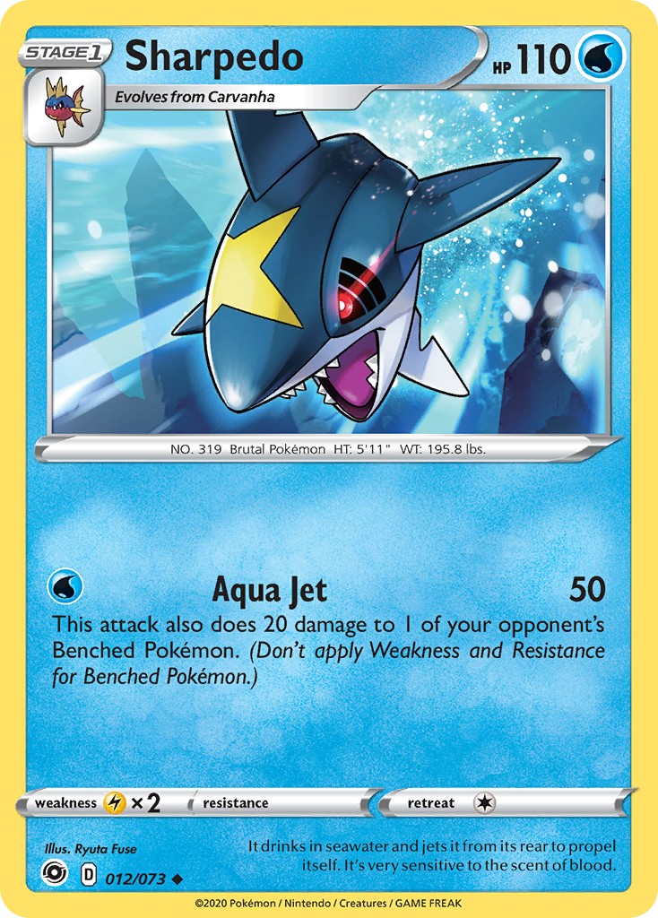 2020 Pokémon Champion's Path 2020 Pokémon Champion's Path #12 trading card