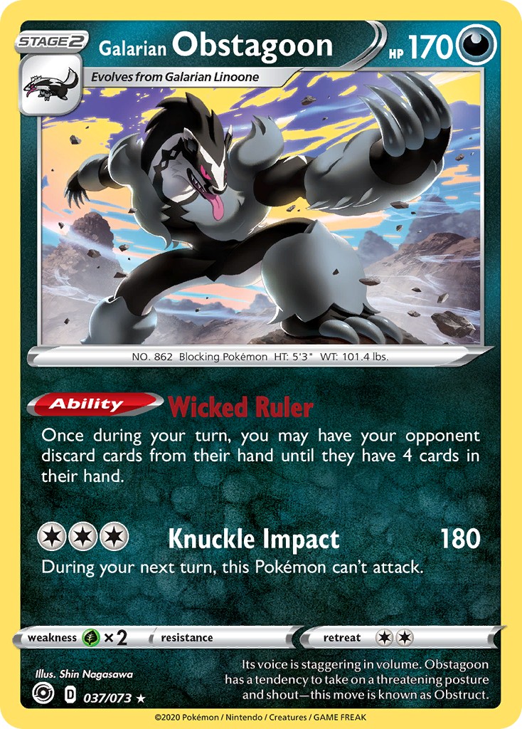 Galarian Obstagoon - Image 1