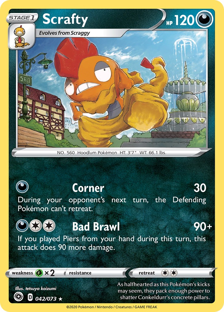 2020 Pokémon Champion's Path 2020 Pokémon Champion's Path #42 trading card