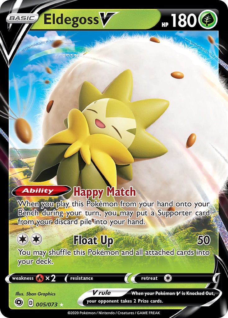2020 Pokémon Champion's Path 2020 Pokémon Champion's Path #5 trading card